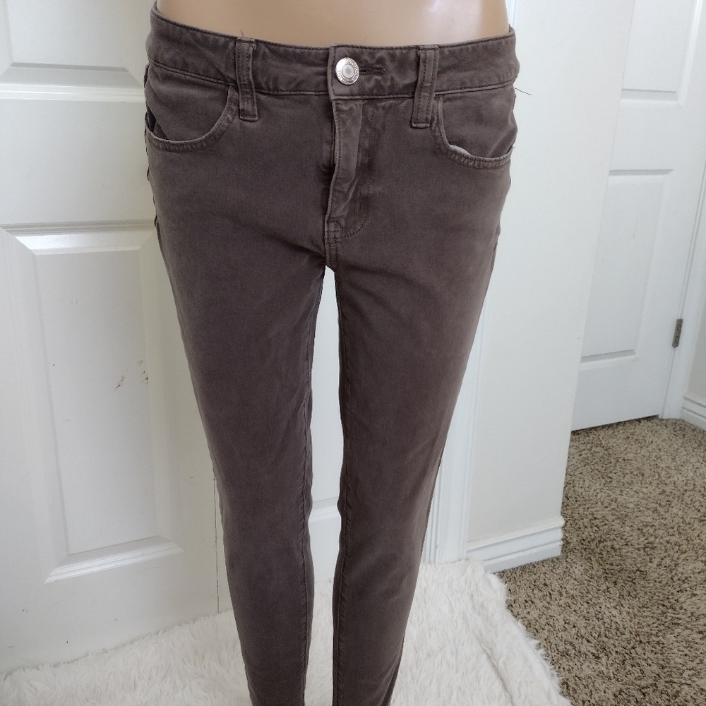 American Eagle Chocolate Jeggings